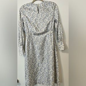 Theory silk floral dress